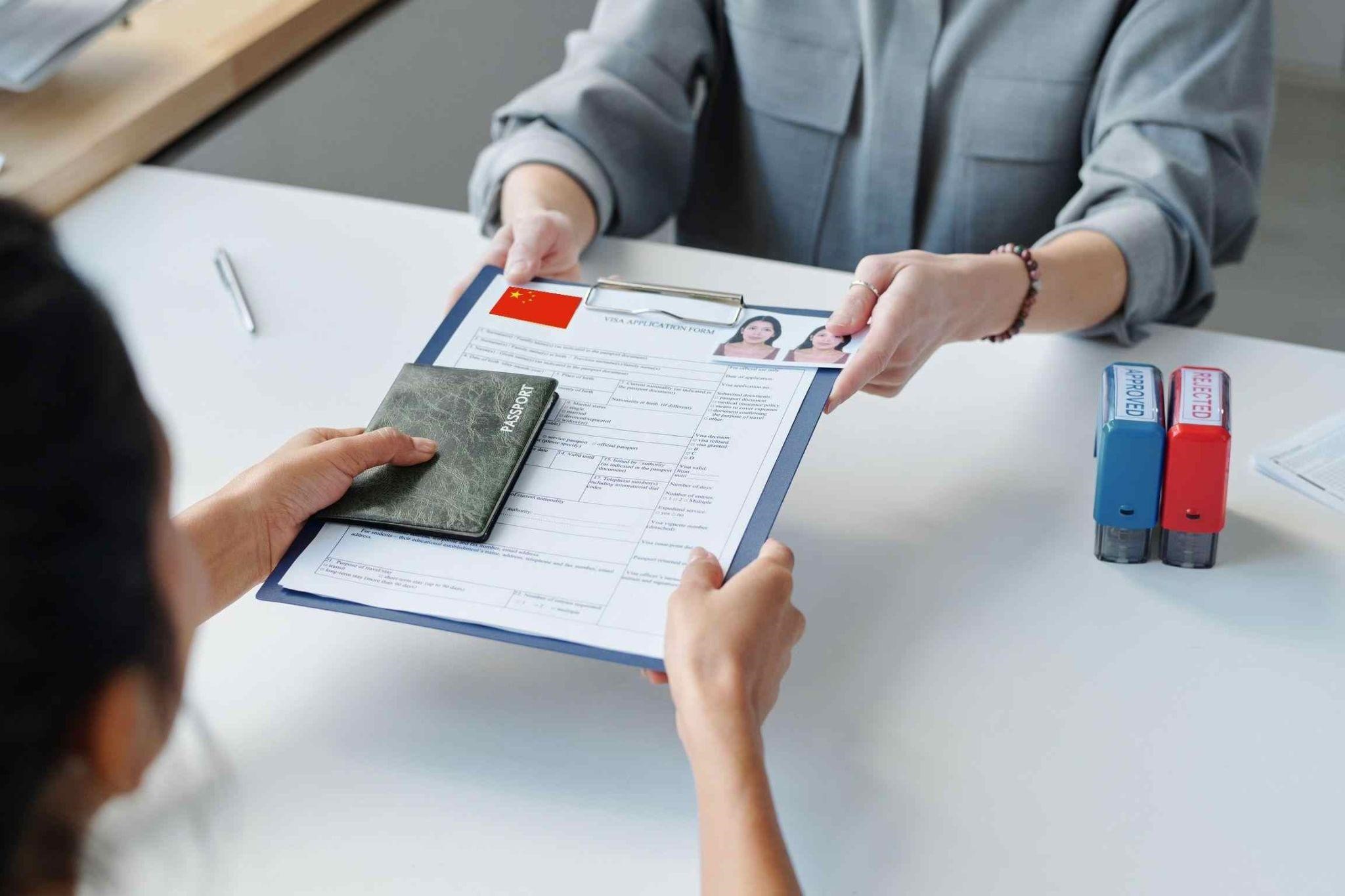 مدارک موردنیاز برای ویزای توریستی چین